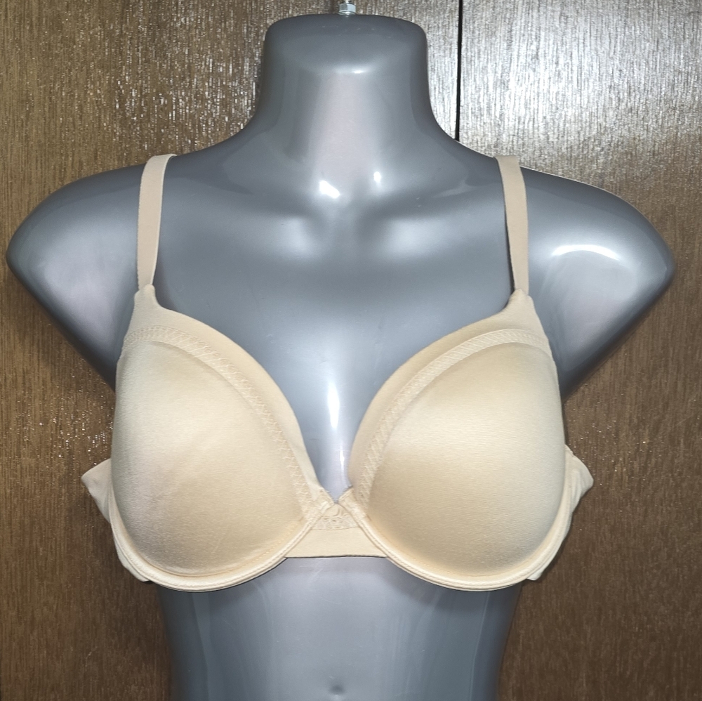 Padded Underwire Cream Bra